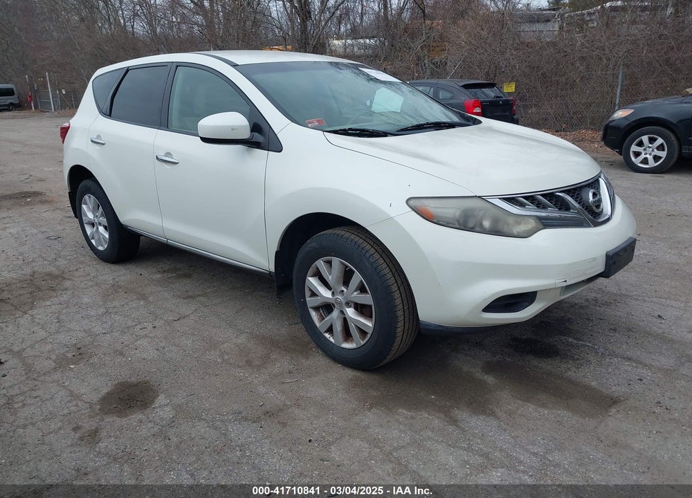 2011 NISSAN MURANO S VIN: JN8AZ1MW3BW160814