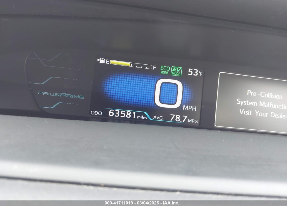 2018 TOYOTA PRIUS PRIME VIN: JTDKARFP2J3082876