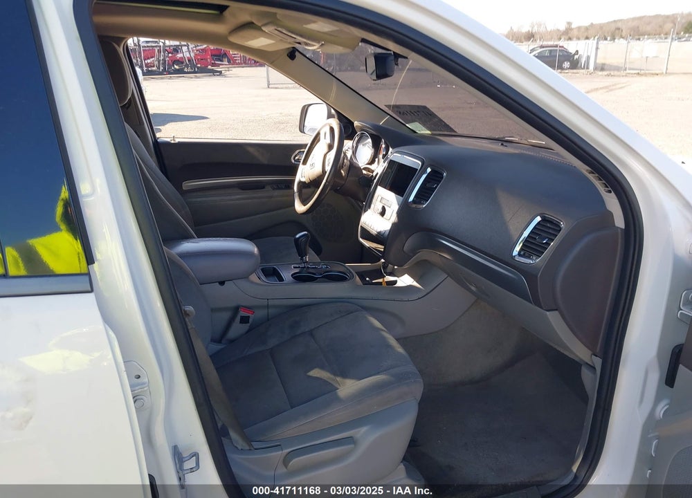 2012 DODGE DURANGO SXT VIN: 1C4RDJAG6CC100782