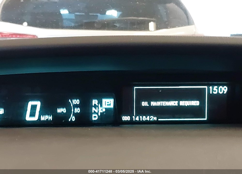2011 TOYOTA PRIUS FOUR VIN: JTDKN3DU1B0322433