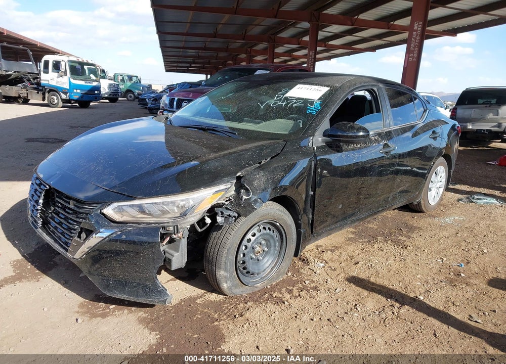 2024 NISSAN SENTRA S XTRONIC CVT VIN: 3N1AB8BV3RY290472