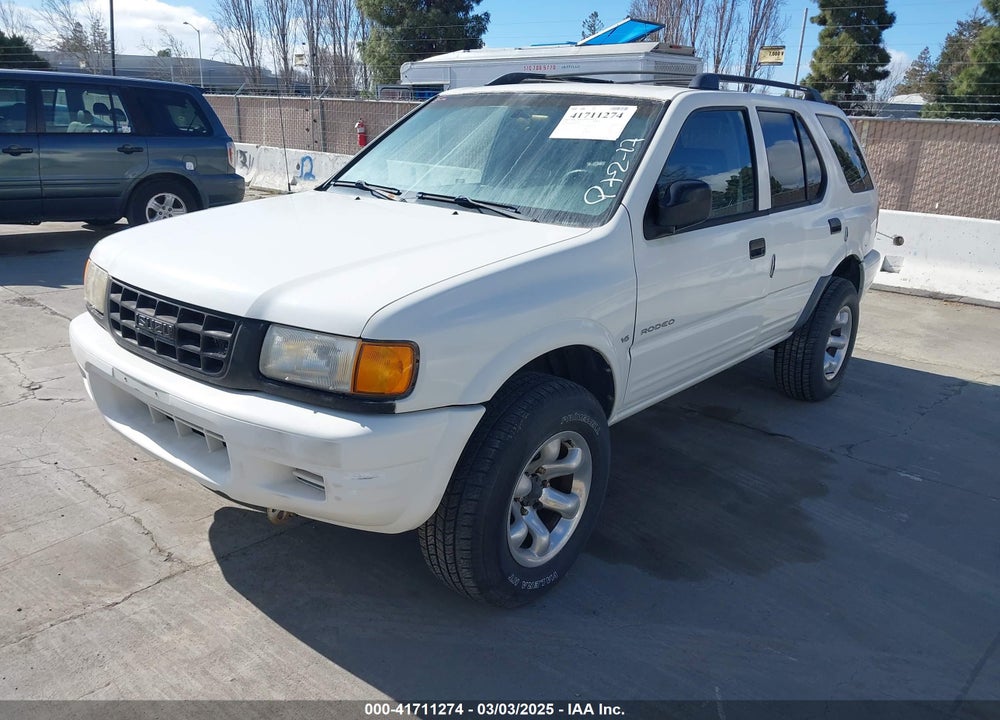 1998 ISUZU RODEO VIN: 4S2CK58W4W4308419
