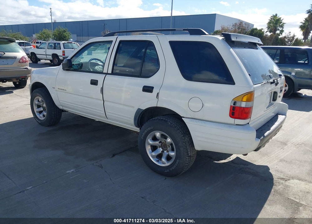 1998 ISUZU RODEO VIN: 4S2CK58W4W4308419