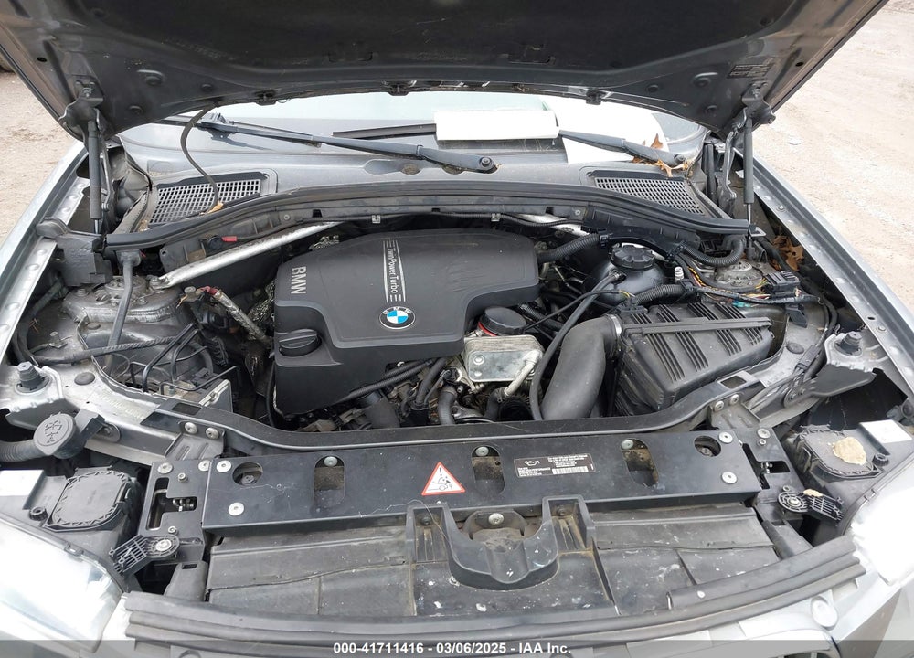 2013 BMW X3 XDRIVE28I VIN: 5UXWX9C56D0A24554