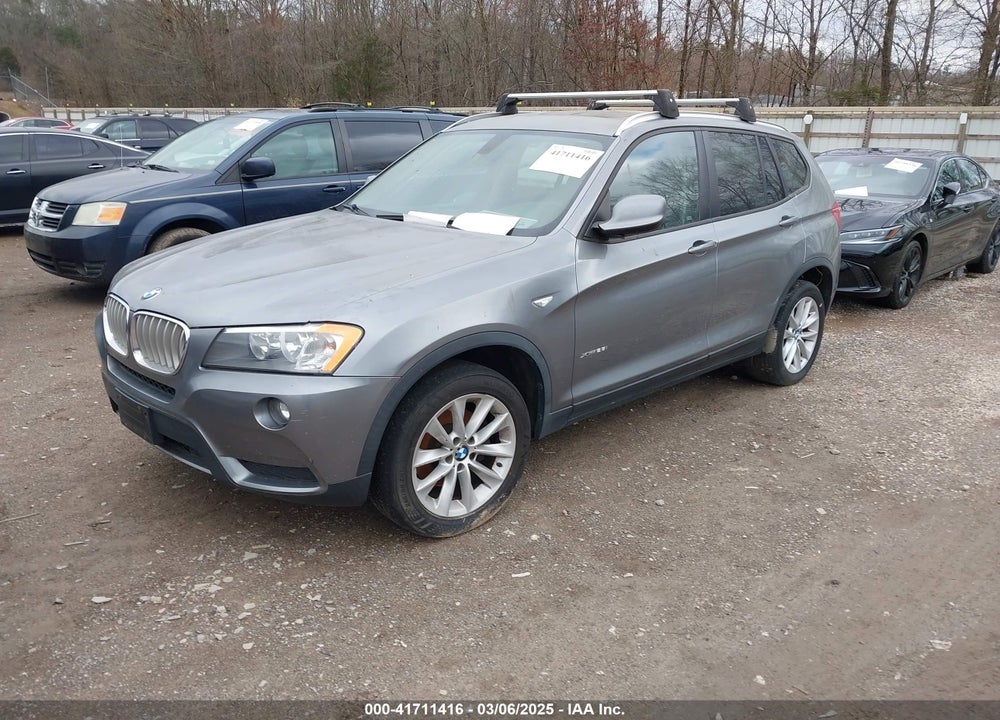 2013 BMW X3 XDRIVE28I VIN: 5UXWX9C56D0A24554