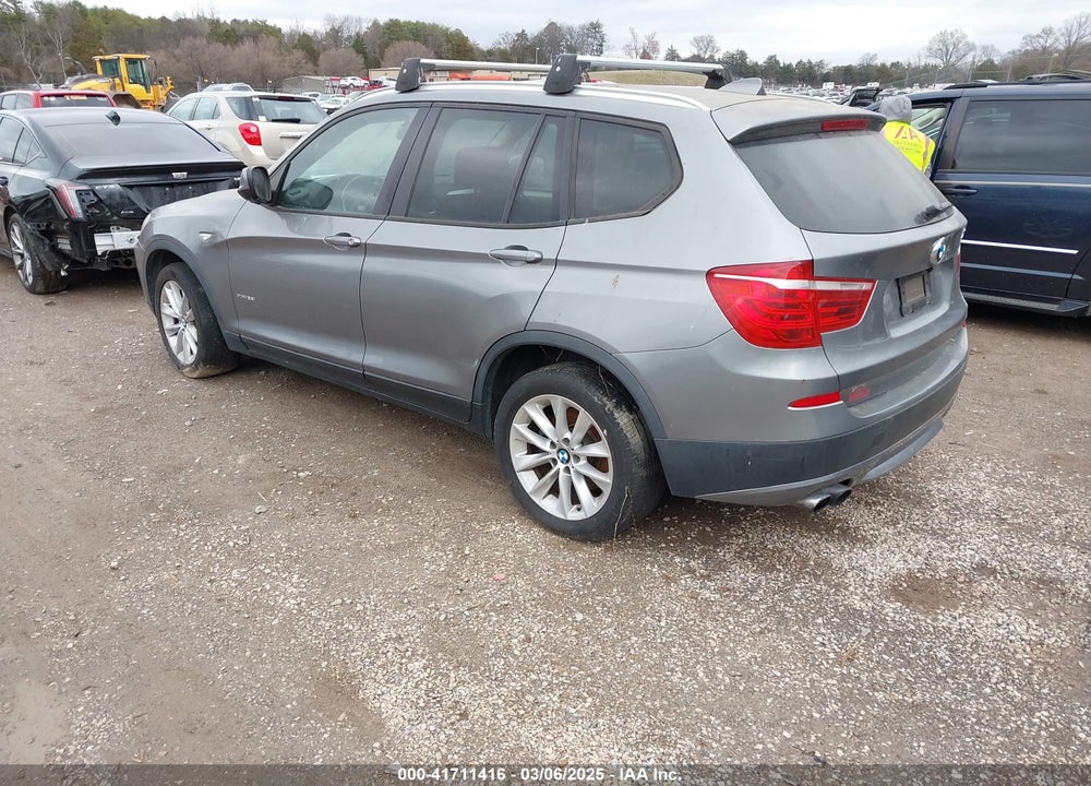 2013 BMW X3 XDRIVE28I VIN: 5UXWX9C56D0A24554