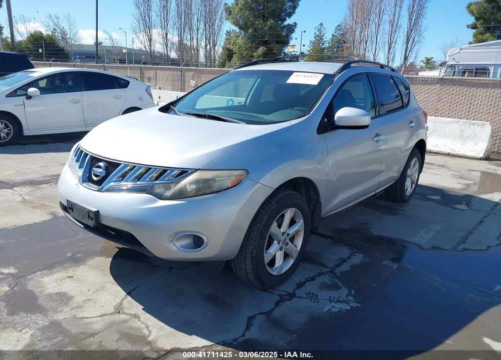 2009 NISSAN MURANO VIN: JN8AZ18U29W030638