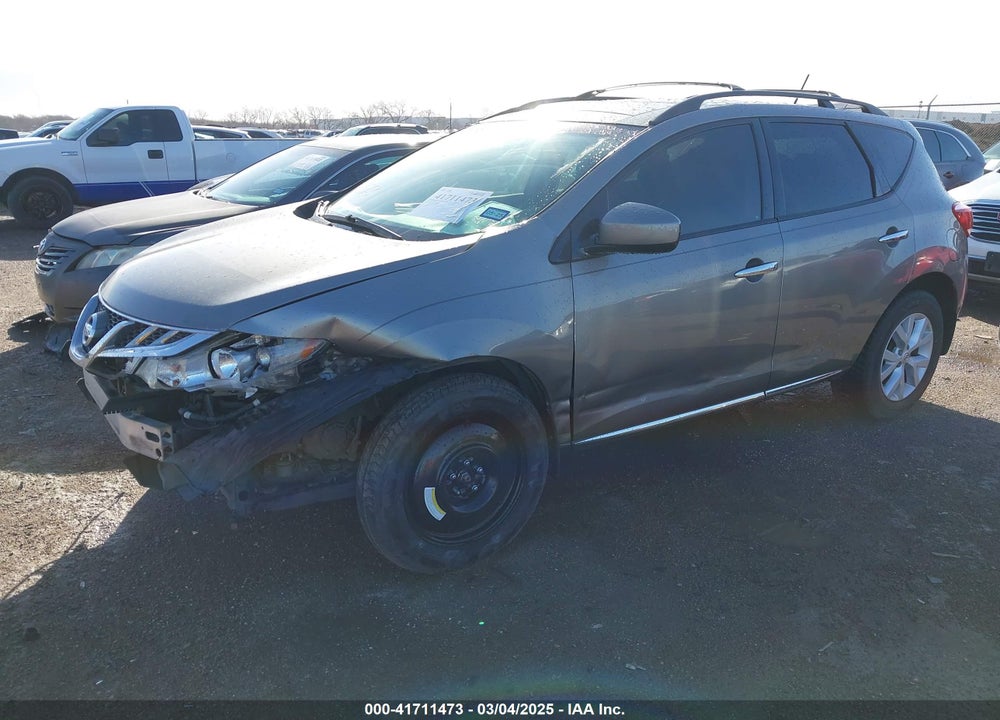 2012 NISSAN MURANO VIN: JN8AZ1MU3CW114237