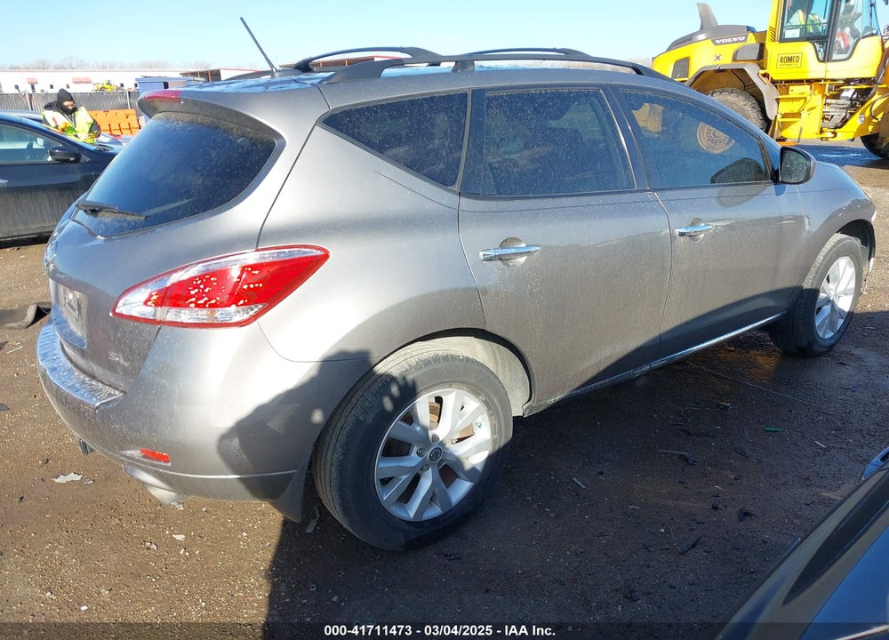2012 NISSAN MURANO VIN: JN8AZ1MU3CW114237