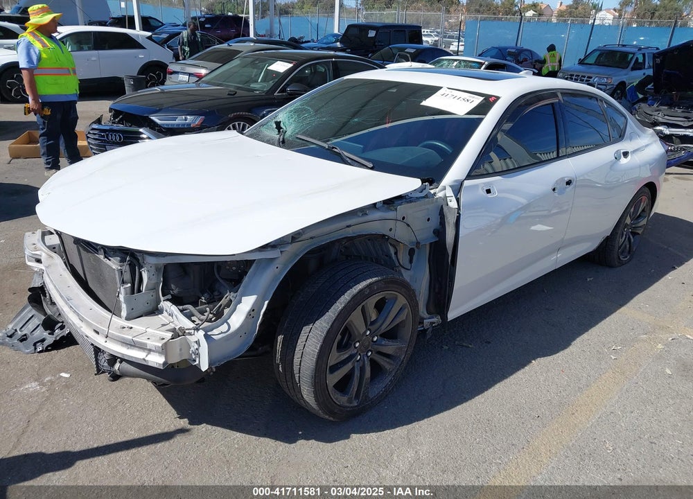 2021 ACURA TLX A-SPEC PACKAGE VIN: 19UUB6F57MA008664