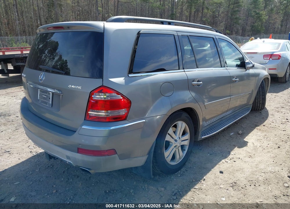 2007 MERCEDES-BENZ GL 450 VIN: 4JGBF71E07A249408