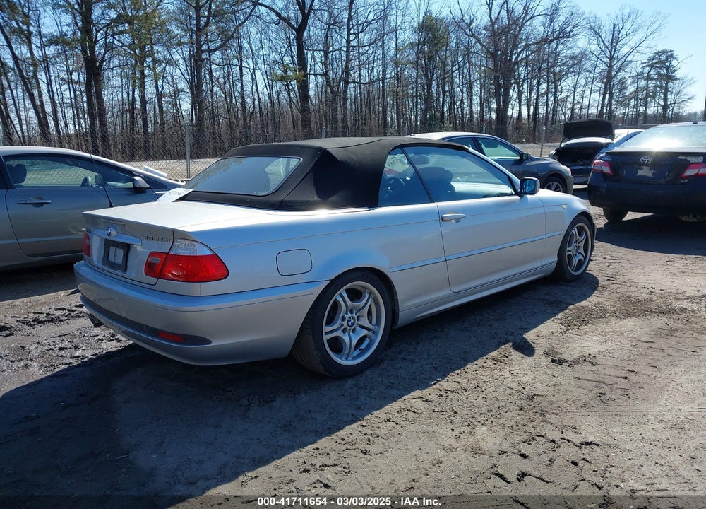 2004 BMW 330CI VIN: WBABW53444PJ95582