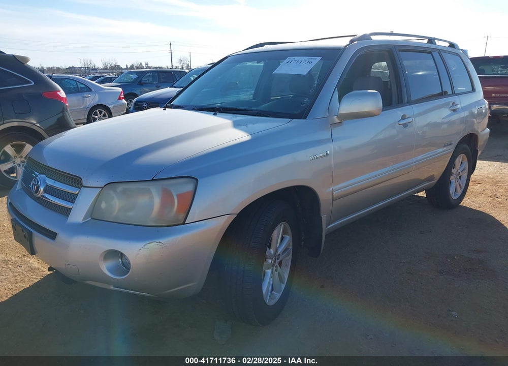 2006 TOYOTA HIGHLANDER HYBRID LIMITED V6 VIN: JTEDW21A360011484