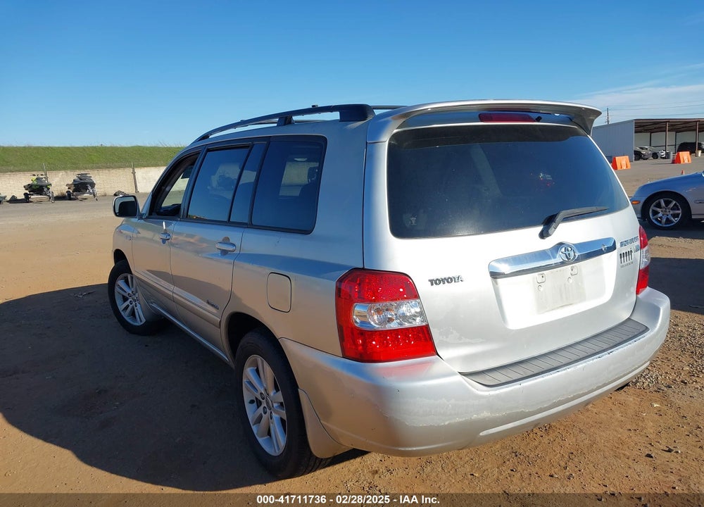2006 TOYOTA HIGHLANDER HYBRID LIMITED V6 VIN: JTEDW21A360011484