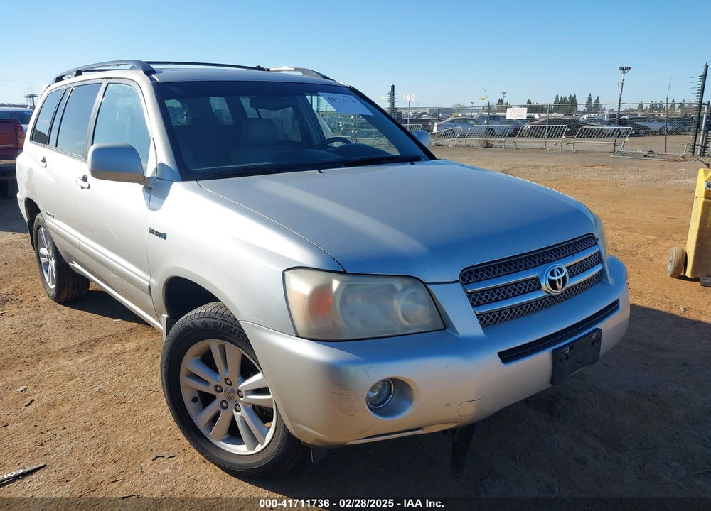 2006 TOYOTA HIGHLANDER HYBRID LIMITED V6 VIN: JTEDW21A360011484