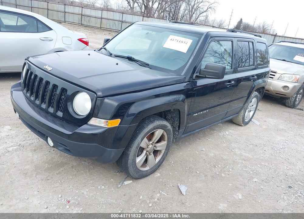 2013 JEEP PATRIOT LATITUDE VIN: 1C4NJPFB2DD233848