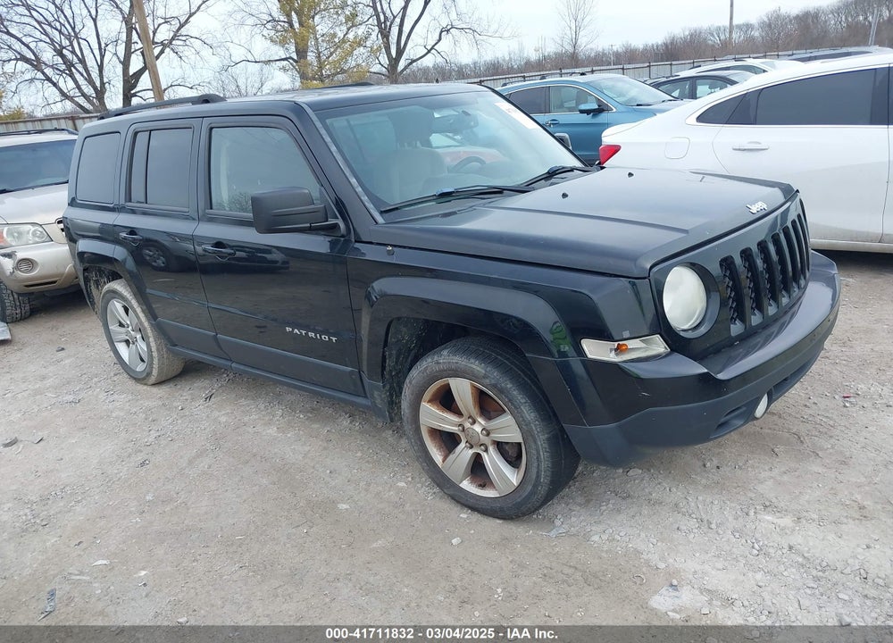 2013 JEEP PATRIOT LATITUDE VIN: 1C4NJPFB2DD233848