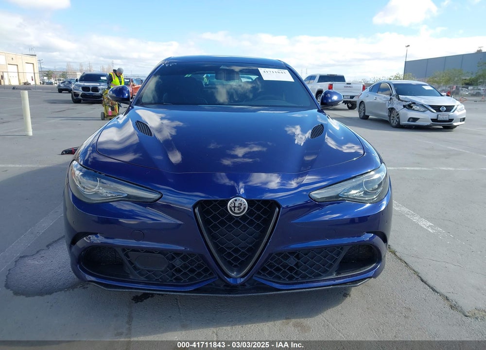 2017 ALFA ROMEO GIULIA QUADRIFOGLIO RWD VIN: ZARFAEAV7H7544874