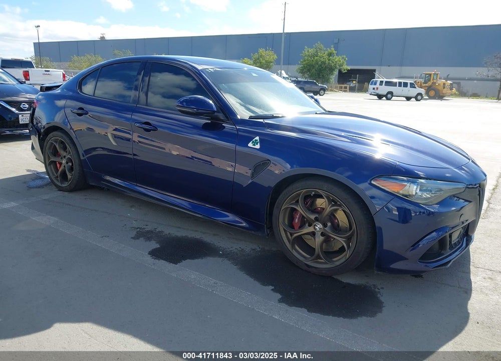 2017 ALFA ROMEO GIULIA QUADRIFOGLIO RWD VIN: ZARFAEAV7H7544874