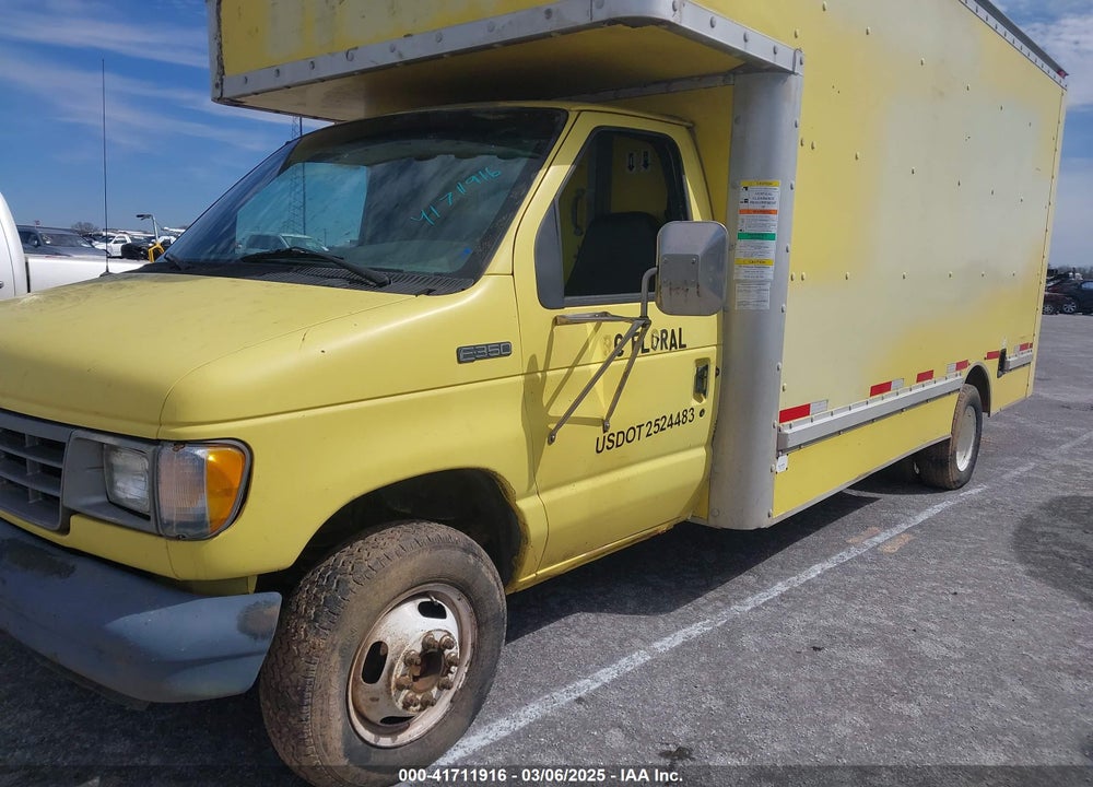 1995 FORD ECONOLINE E350 CUTAWAY VAN VIN: 1FDKE37G4SHA60314