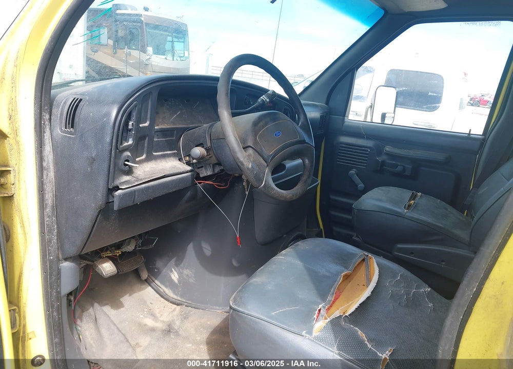 1995 FORD ECONOLINE E350 CUTAWAY VAN VIN: 1FDKE37G4SHA60314