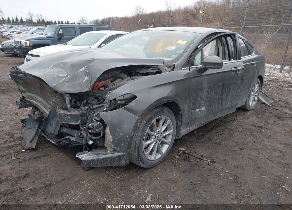 2017 FORD FUSION HYBRID VIN: 3FA6P0UU3HR327061