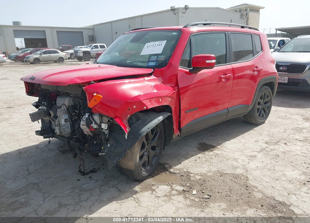 2018 JEEP RENEGADE ALTITUDE FWD VIN: ZACCJABB5JPJ21078