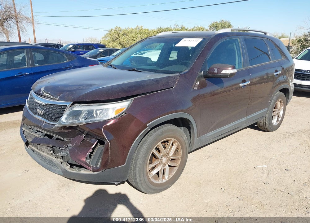 2014 KIA SORENTO VIN: 5XYKT3A67EG516961
