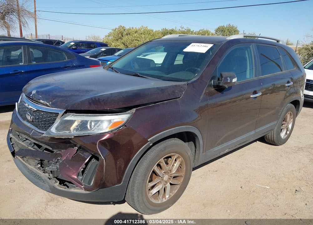 2014 KIA SORENTO VIN: 5XYKT3A67EG516961