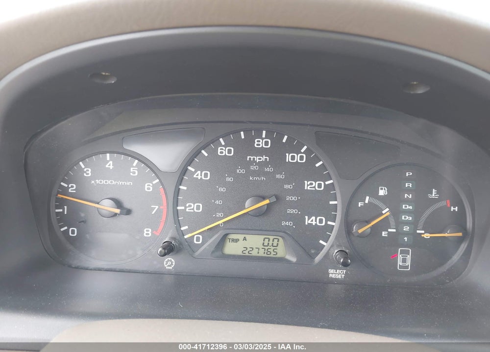 1999 HONDA ACCORD VIN: 1HGCG1654XA011252