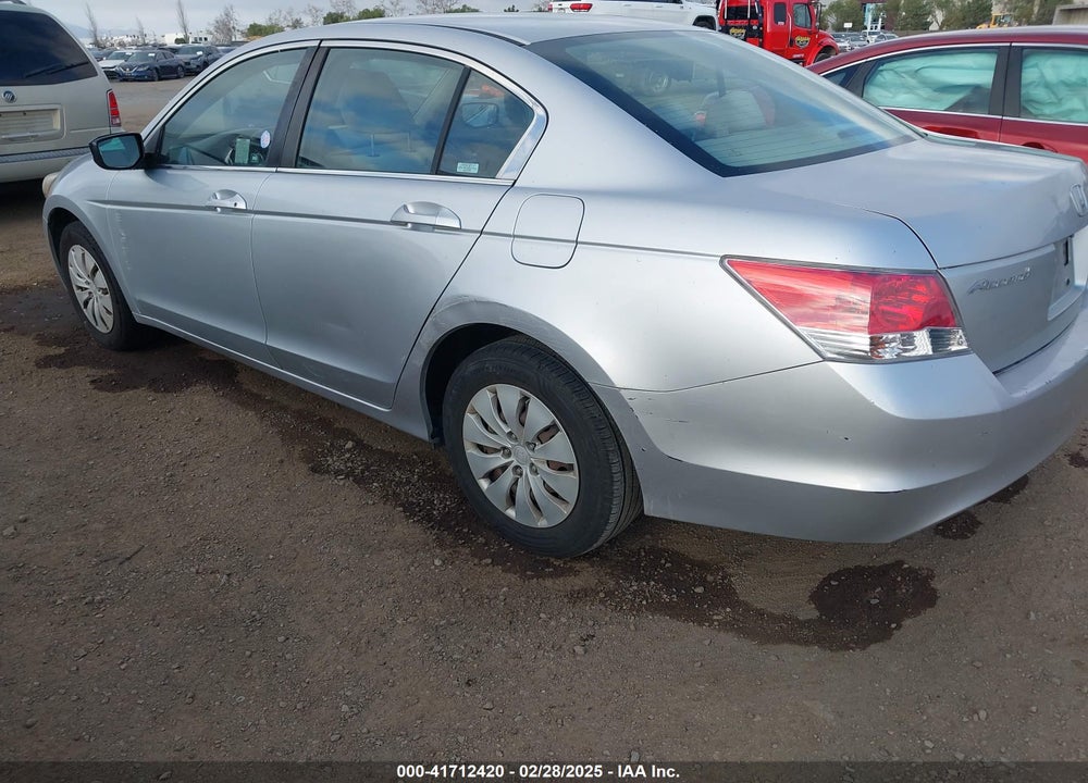 2008 HONDA ACCORD 2.4 LX VIN: 1HGCP263X8A140750