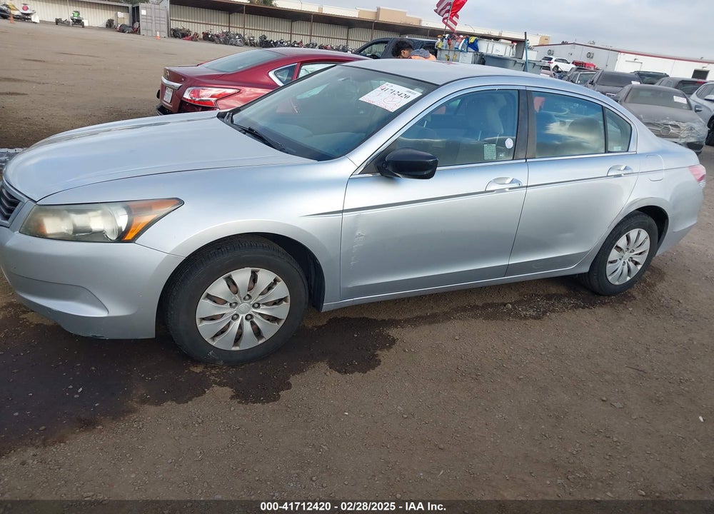 2008 HONDA ACCORD 2.4 LX VIN: 1HGCP263X8A140750