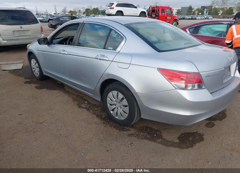 2008 HONDA ACCORD 2.4 LX VIN: 1HGCP263X8A140750
