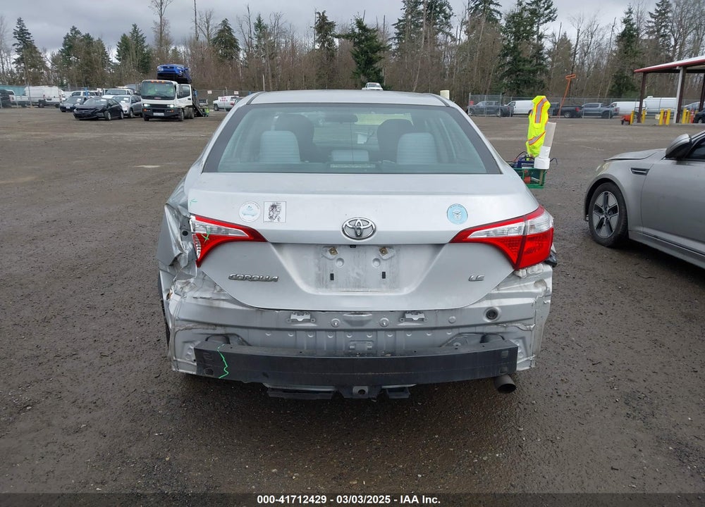 2015 TOYOTA COROLLA VIN: 2T1BURHE3FC380659