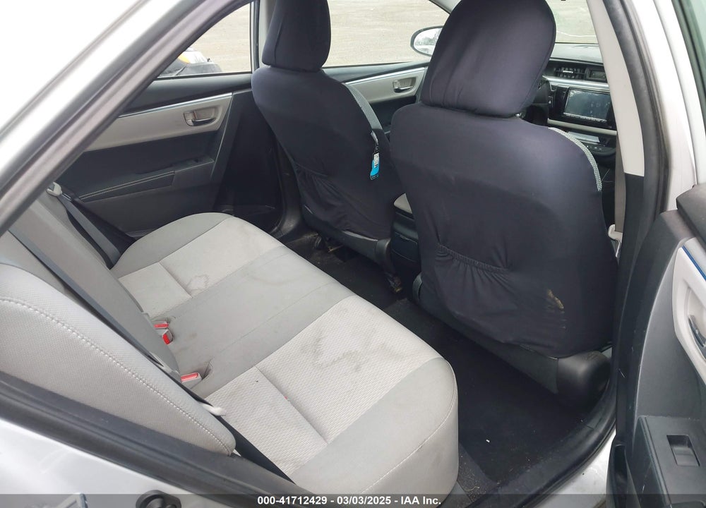 2015 TOYOTA COROLLA VIN: 2T1BURHE3FC380659