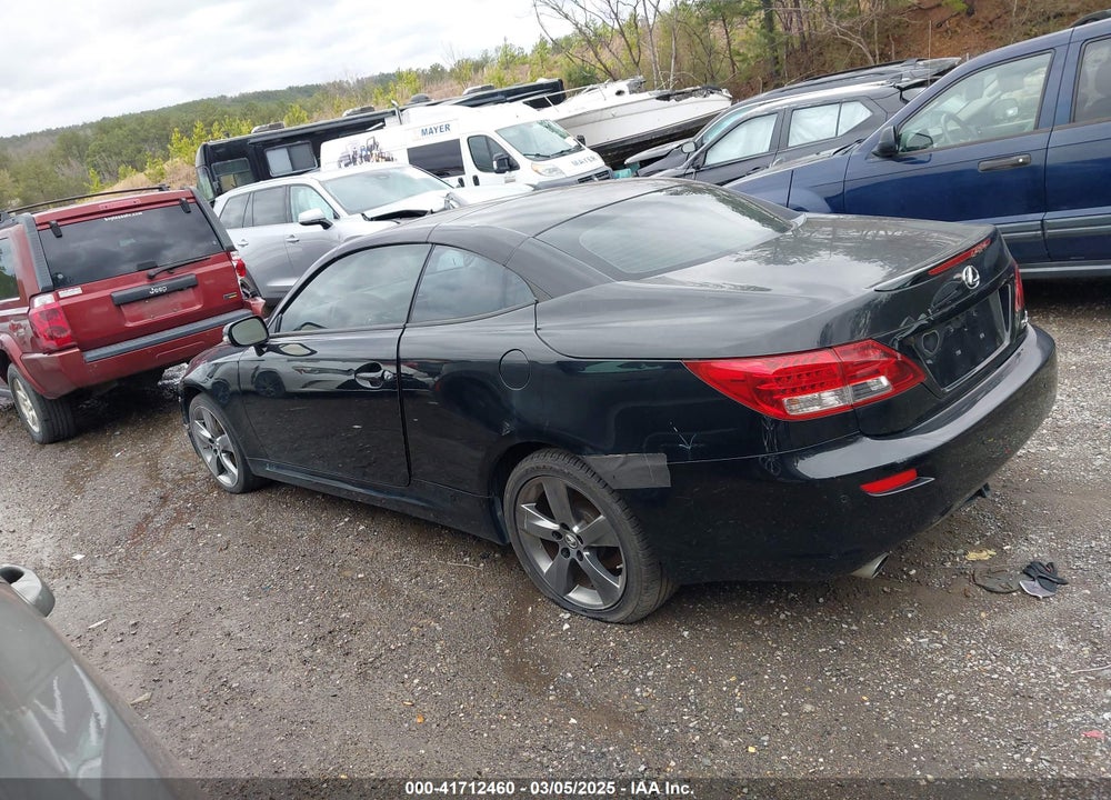 2011 LEXUS IS 250C VIN: JTHFF2C26B2519416