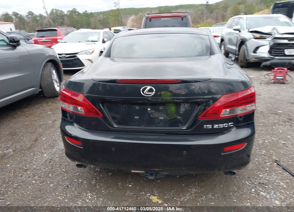 2011 LEXUS IS 250C VIN: JTHFF2C26B2519416