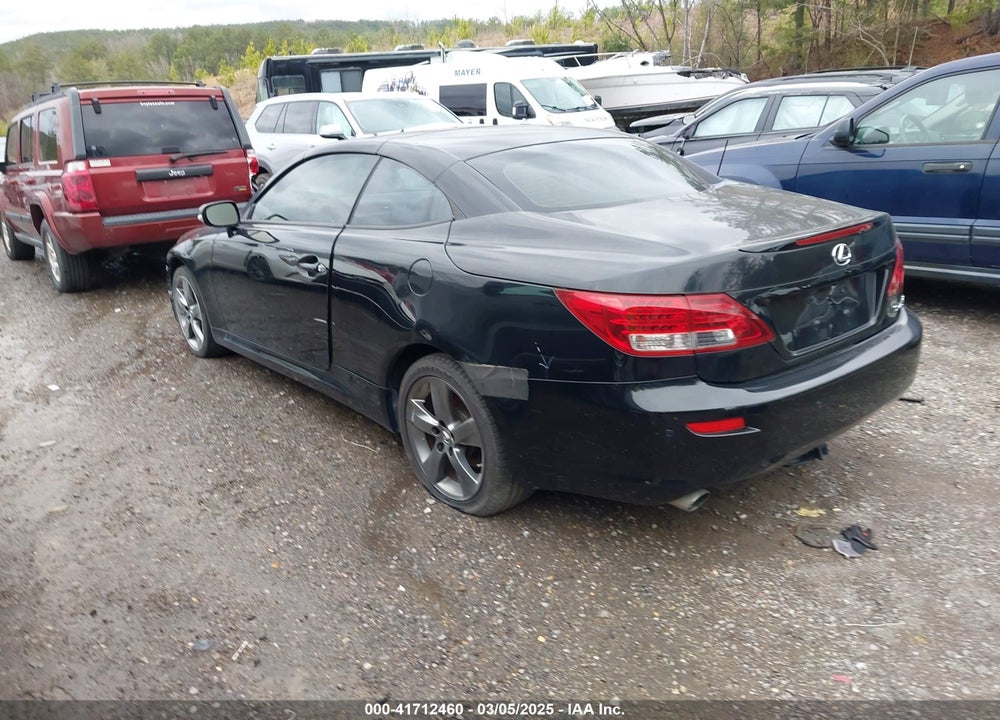 2011 LEXUS IS 250C VIN: JTHFF2C26B2519416