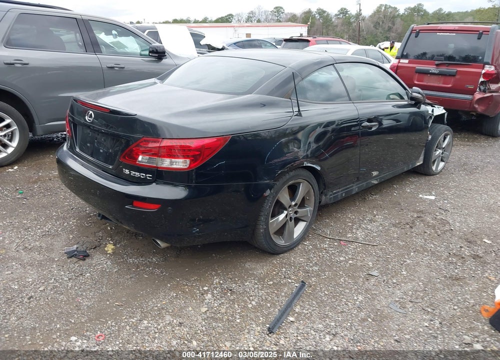 2011 LEXUS IS 250C VIN: JTHFF2C26B2519416