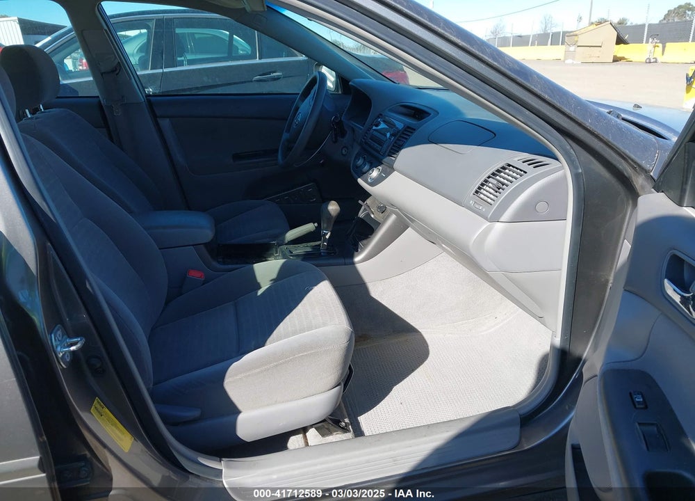 2005 TOYOTA CAMRY VIN: 4T1BF30K75U607826