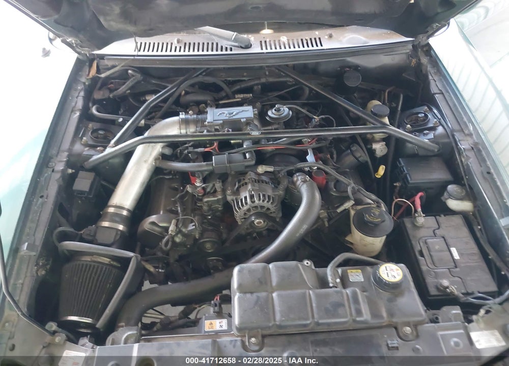 2002 FORD MUSTANG GT VIN: 1FAFP42X12F190923