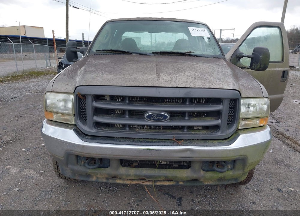 2004 FORD F250 SUPER DUTY VIN: 1FTNW21P54EB55499