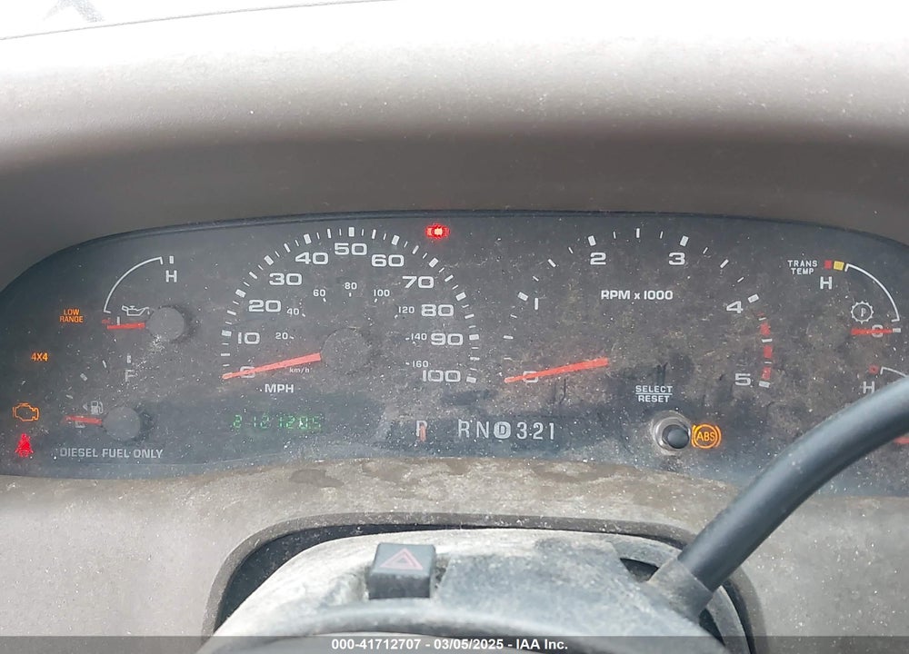 2004 FORD F250 SUPER DUTY VIN: 1FTNW21P54EB55499