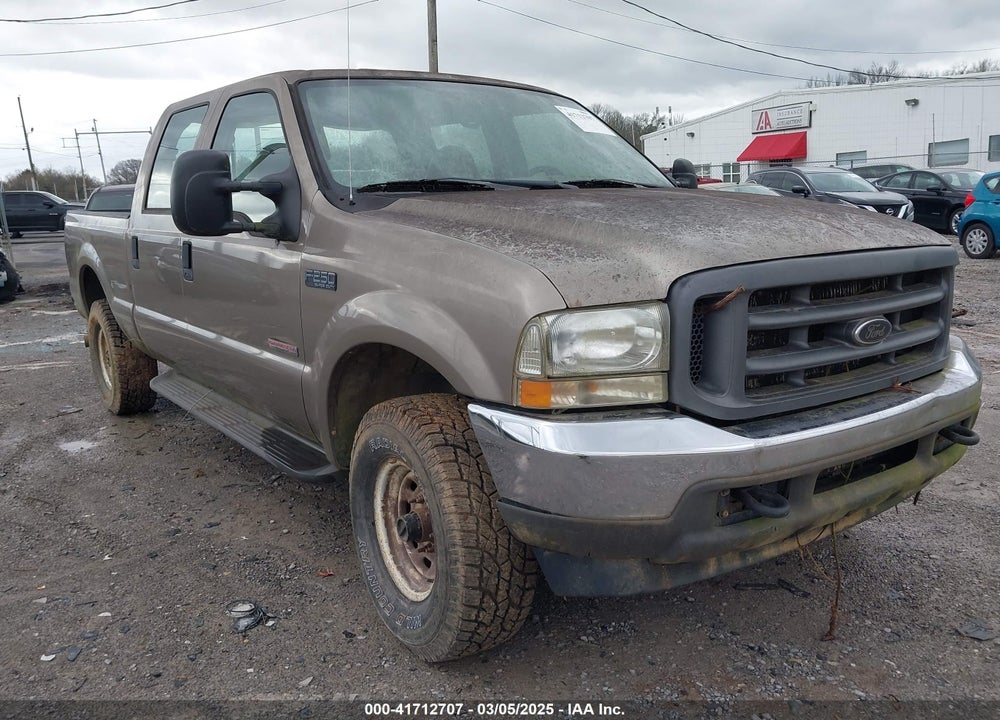 2004 FORD F250 SUPER DUTY VIN: 1FTNW21P54EB55499