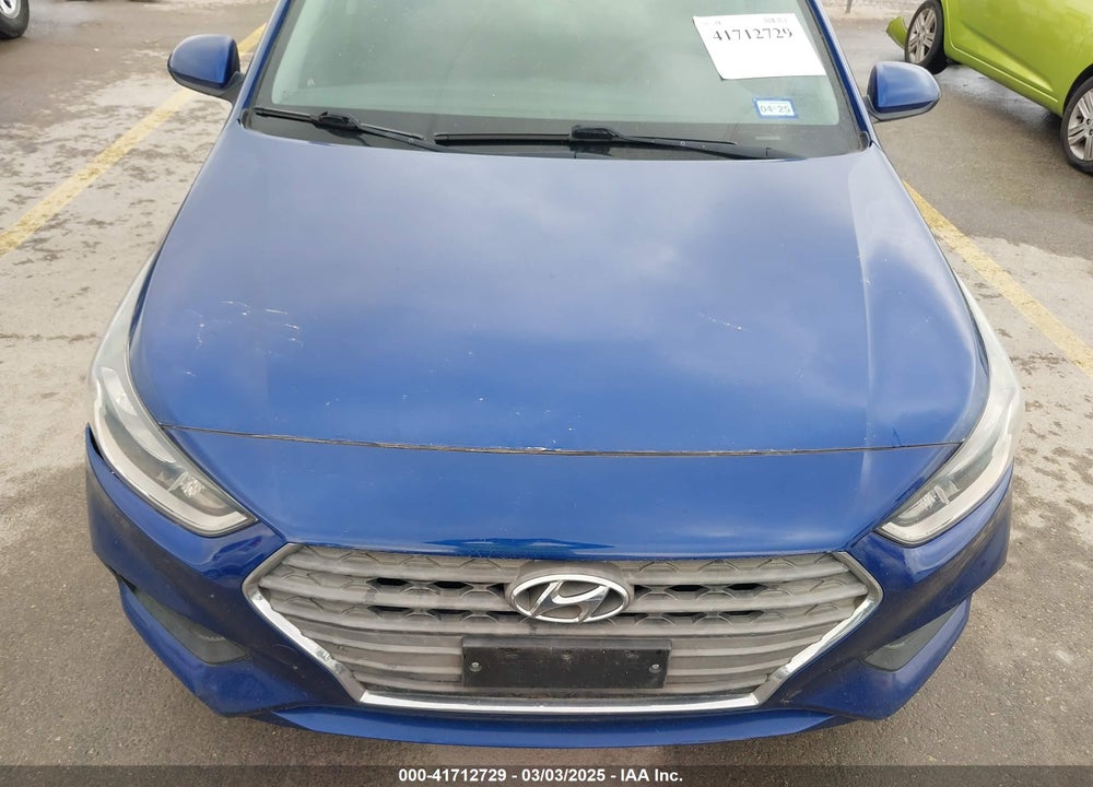 2018 HYUNDAI ACCENT VIN: 3KPC24A30JE025867