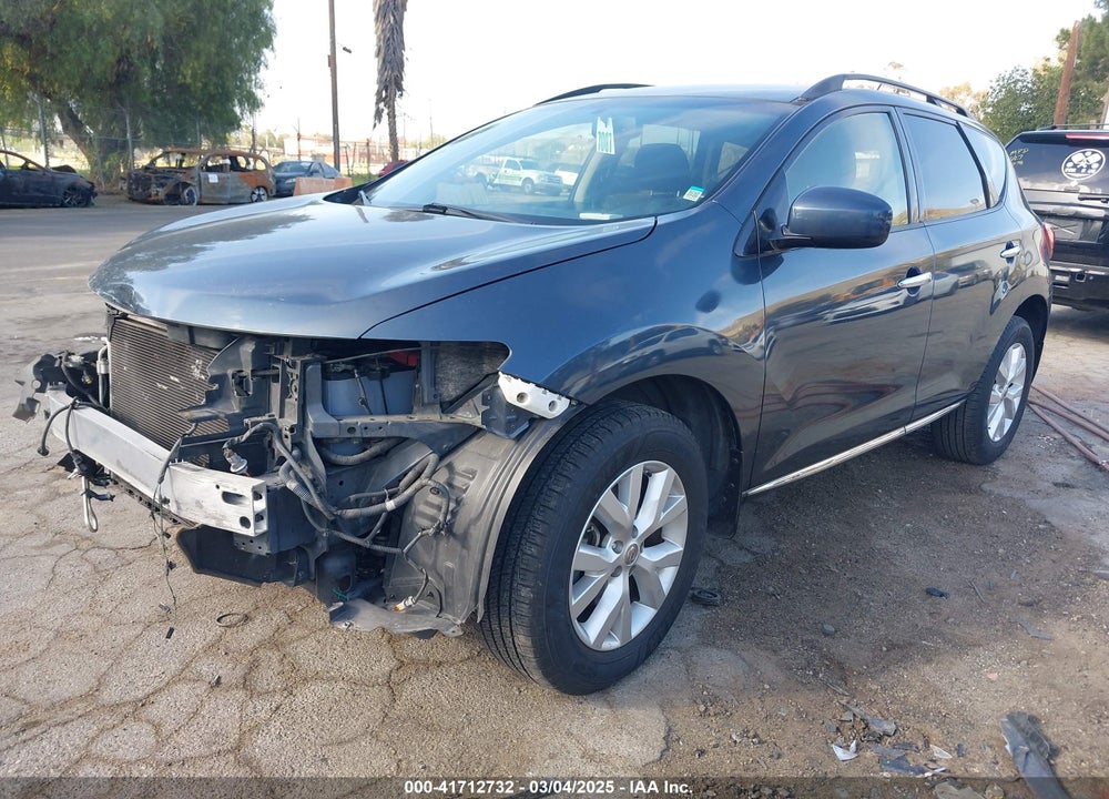 2014 NISSAN MURANO SV VIN: JN8AZ1MU0EW422369