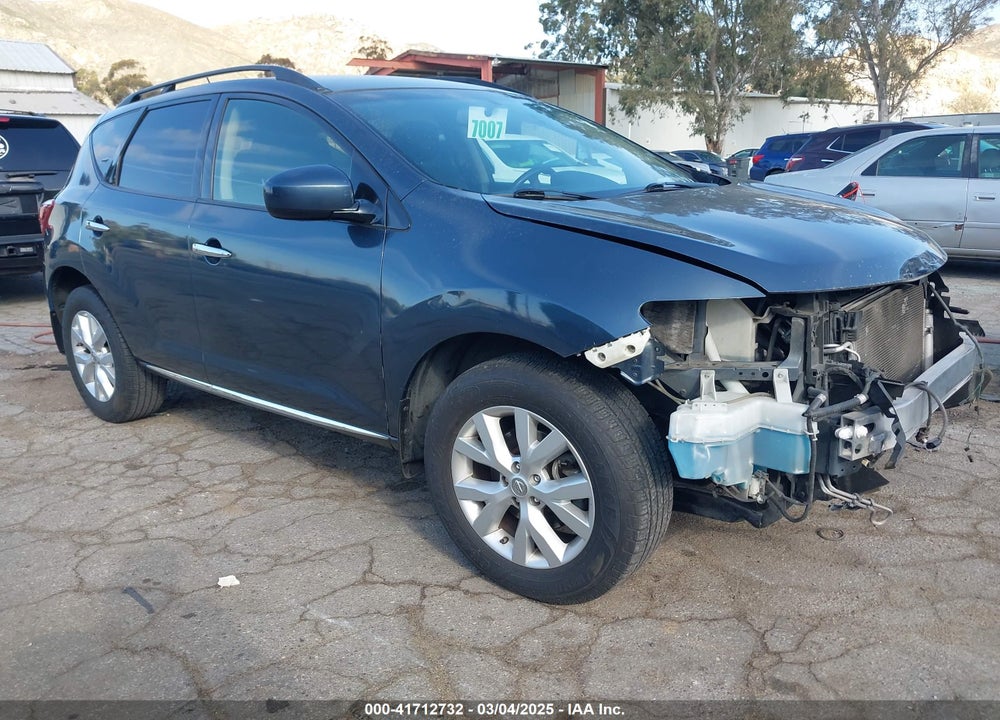 2014 NISSAN MURANO SV VIN: JN8AZ1MU0EW422369