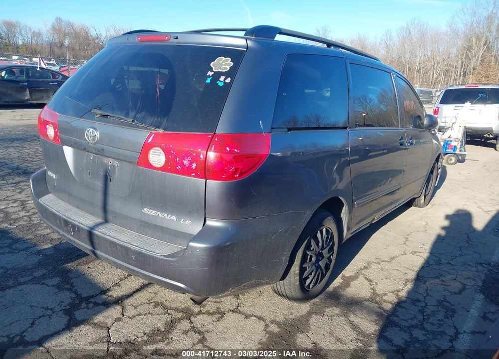 2007 TOYOTA SIENNA CE/LE VIN: 5TDZK23C27S059335