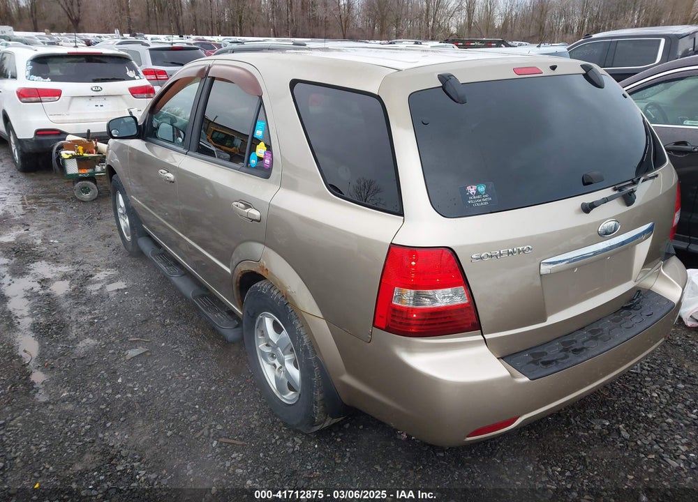 2008 KIA SORENTO LX BASE VIN: KNDJD735285857136