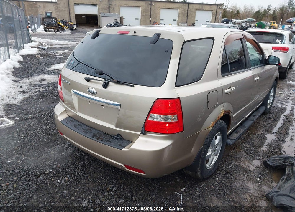 2008 KIA SORENTO LX BASE VIN: KNDJD735285857136
